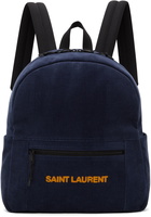 Saint Laurent Navy Nuxx Backpack