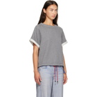 rag & bone Gray Vintage Terry T-shirt