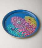 Les-Ottomans Peacock tray by Matthew Williamson