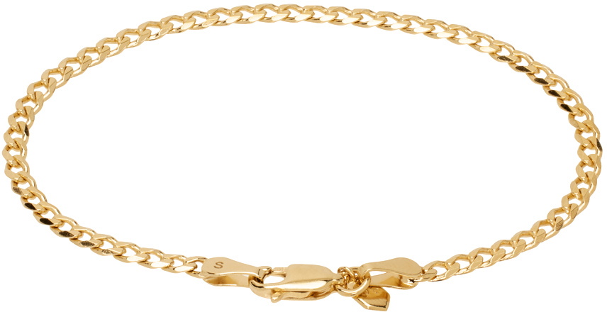 Maria Black Gold Saffi Small Bracelet