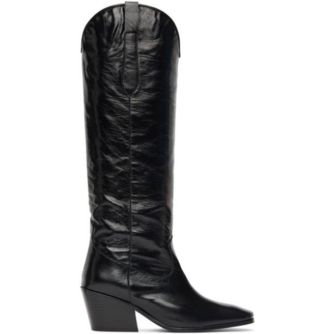 BY FAR Black Willa Boots By Far