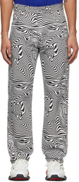 VETEMENTS Black & White Patterned Jeans