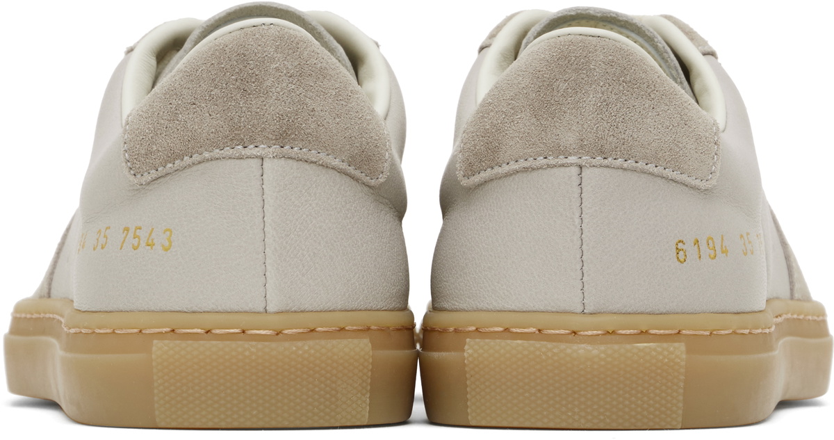 Common Projects Gray Bball Duo Slim Sneakers