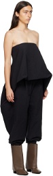 ISSEY MIYAKE Black Canopy Trousers