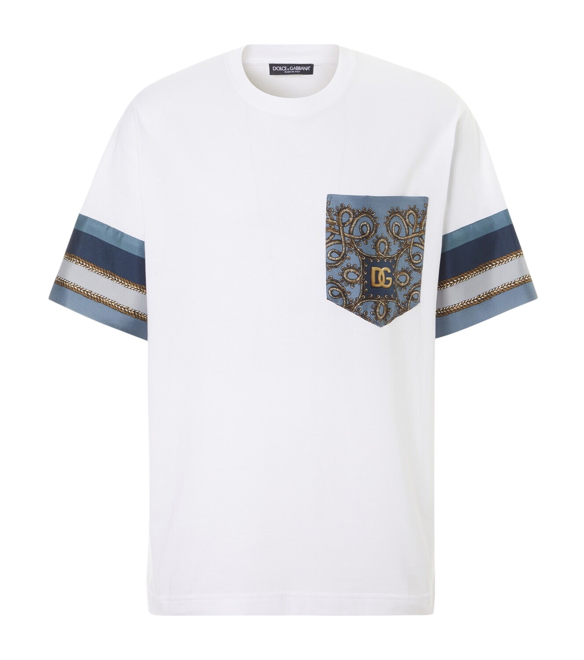 Dolce and Gabbana White Cupid Logo T-Shirt Dolce & Gabbana
