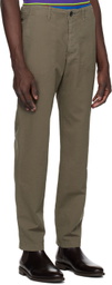 PS by Paul Smith Khaki Patch Trousers