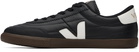 VEJA Black Panenka Leather Sneakers