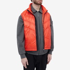 Moncler Grenoble Men's Stelzer Packable Down Gilet in Red