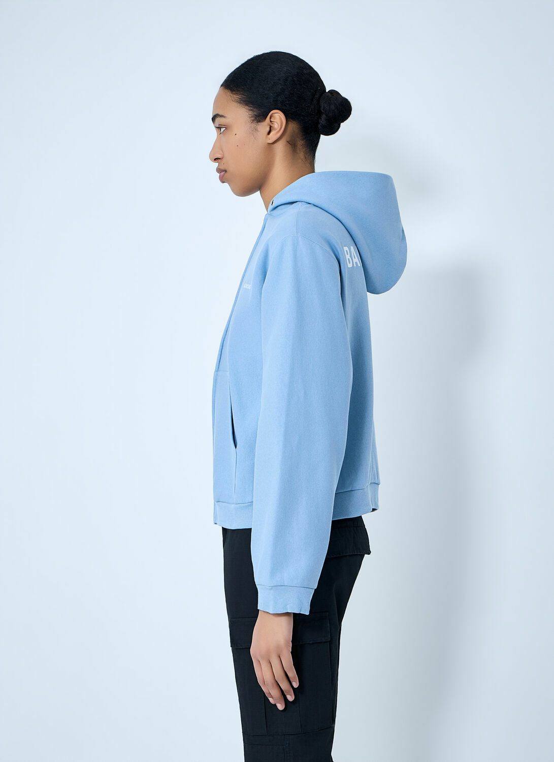 Balenciaga Zip-Up Hoodie