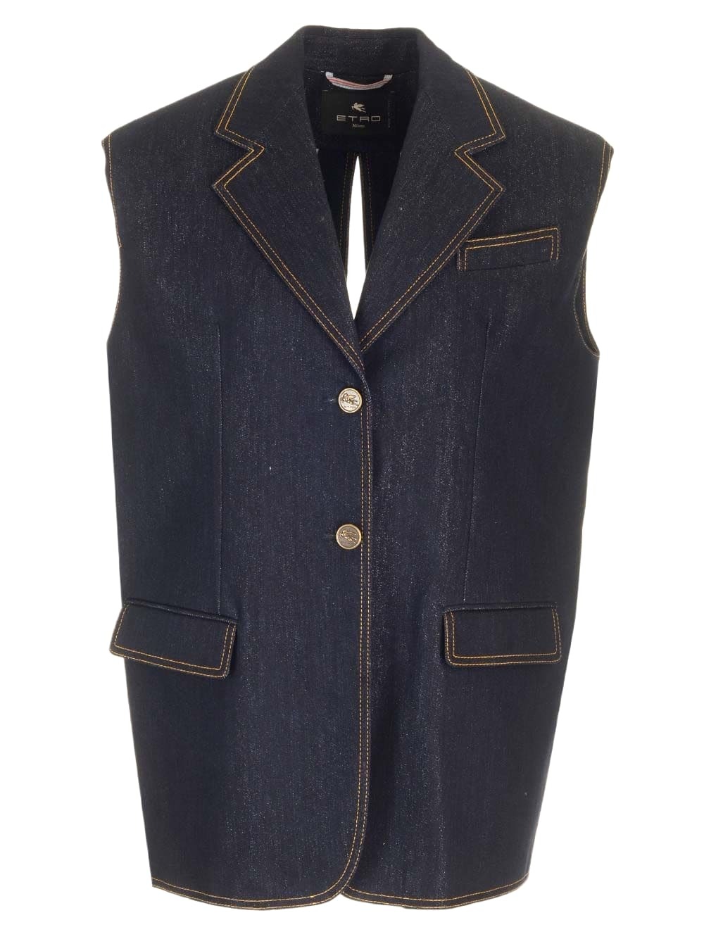 ジャケット Etro Pegasus Buttoned Over Jacket Etro Pegasus Buttoned Over Jacket Etro