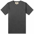 Nigel Cabourn Men's Military Pocket T-Shirt in Black
