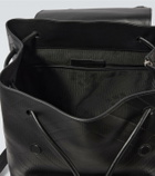 Burberry Burberry Check leather backpack