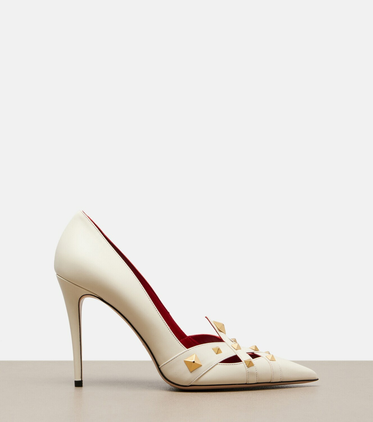 Valentino Garavani Studdy leather pumps
