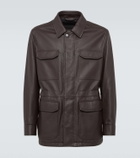 Brioni Leather jacket
