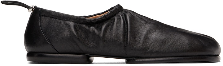 Photo: Dries Van Noten Black Adjustable Loafers