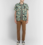 Orlebar Brown - OB-T Slim-Fit Slub Linen-Jersey T-Shirt - Men - Gray green