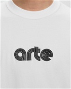 Arte Antwerp 3 D Front Bauhaus Logo T Shirt White - Mens - Shortsleeves