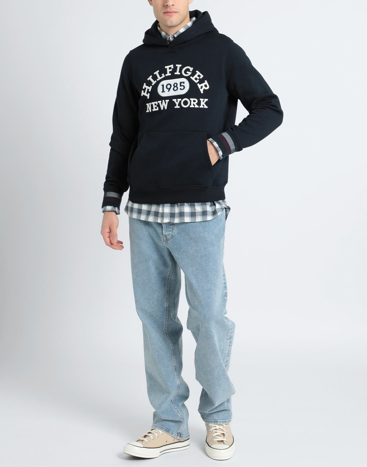 Tommy Hilfiger Mens Sweatshirt Midnight in Blue
