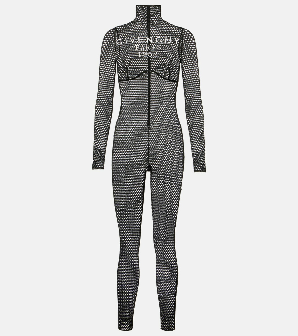 Givenchy Mesh turtleneck bodysuit