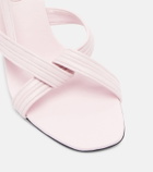Versace Gianni Medusa leather slingback sandals