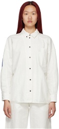 MCQ Off-White Double-Placket Shirt