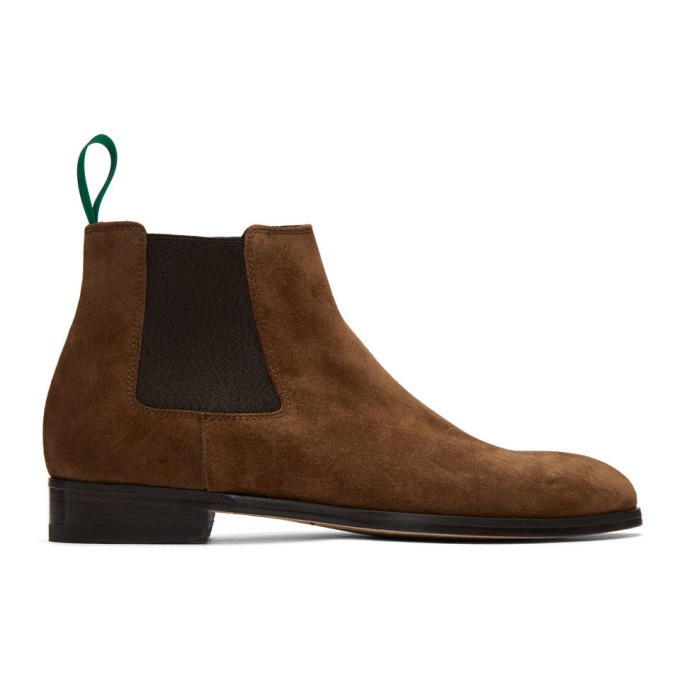 Photo: Paul Smith Brown Crown Chelsea Boots