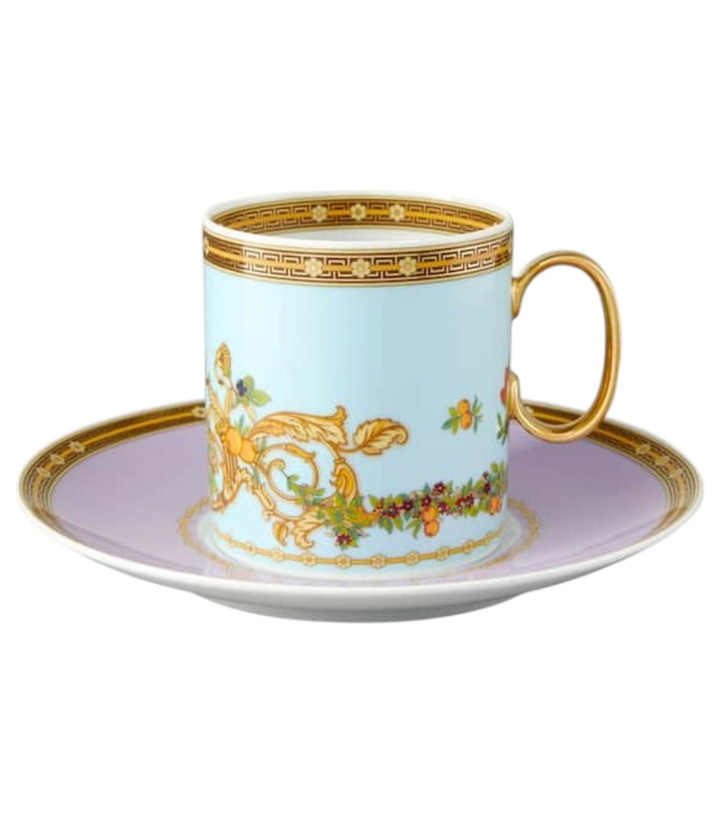 Photo: Versace Home Le Jardin de Versace coffee cup and saucer set