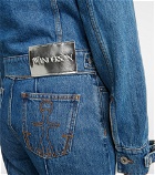 JW Anderson - Chain-detail cropped denim jacket