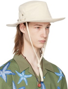 AFTER PRAY Off-White Tropical Bucket Hat