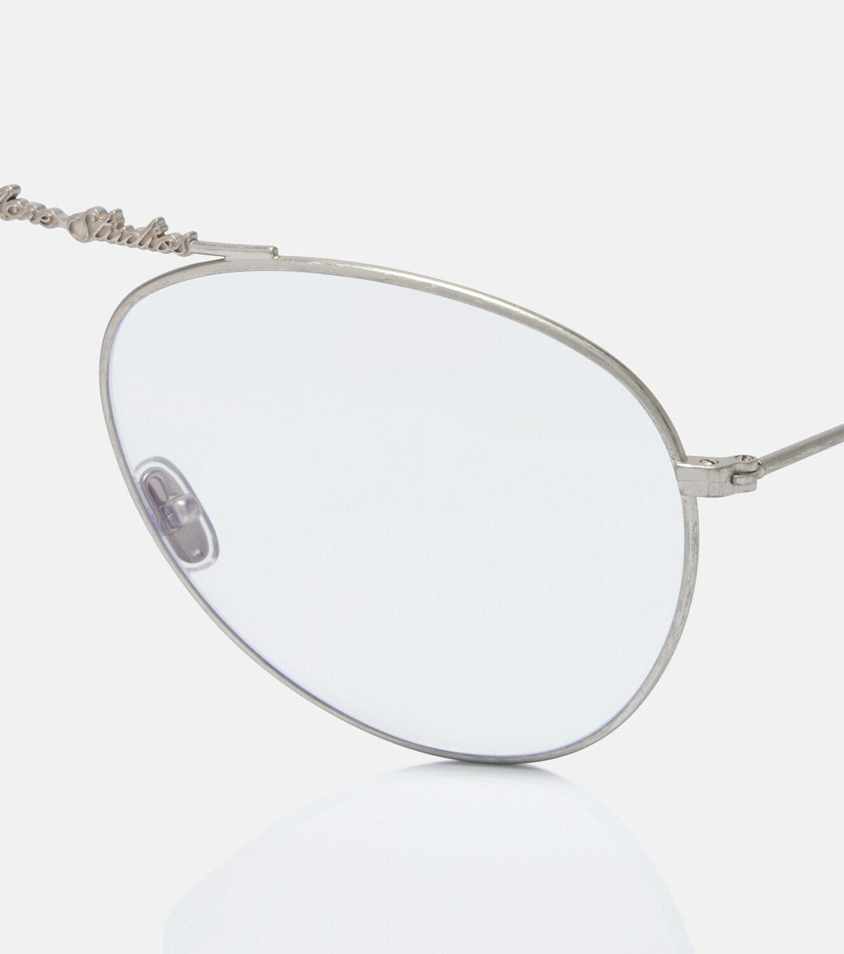 Acne Studios Logo aviator glasses