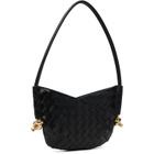 Bottega Veneta Black Solstice Intrecciato Baby Bag