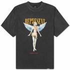 Represent Reborn T-Shirt in Aged Black