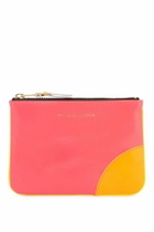 COMME DES GARCONS WALLET super fluo pouch Multicolor