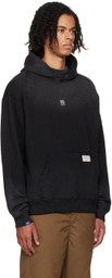 DEVÁ STATES Black Solar Hoodie