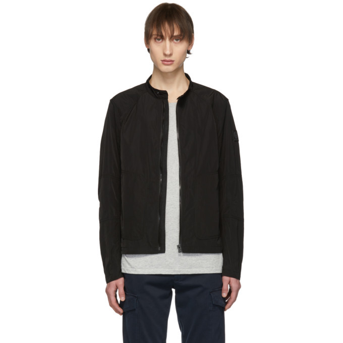 Photo: Belstaff Black Ravenstone Jacket