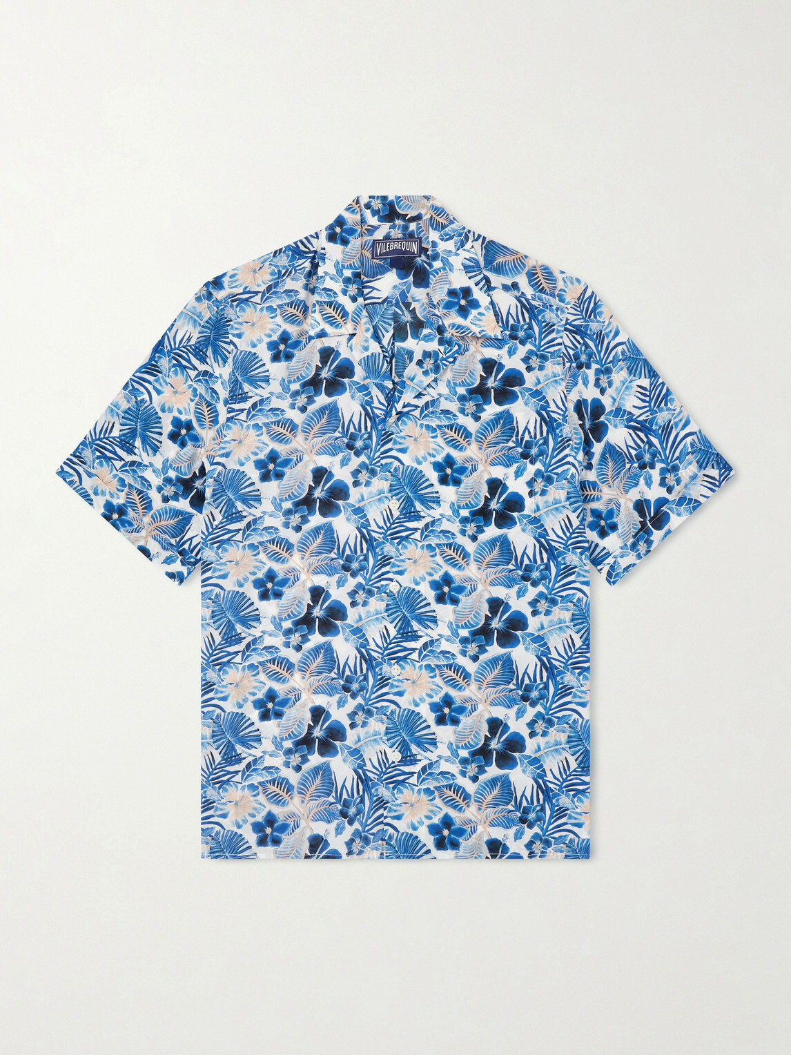 Vilebrequin - Charli Camp-Collar Printed Shirt - Blue