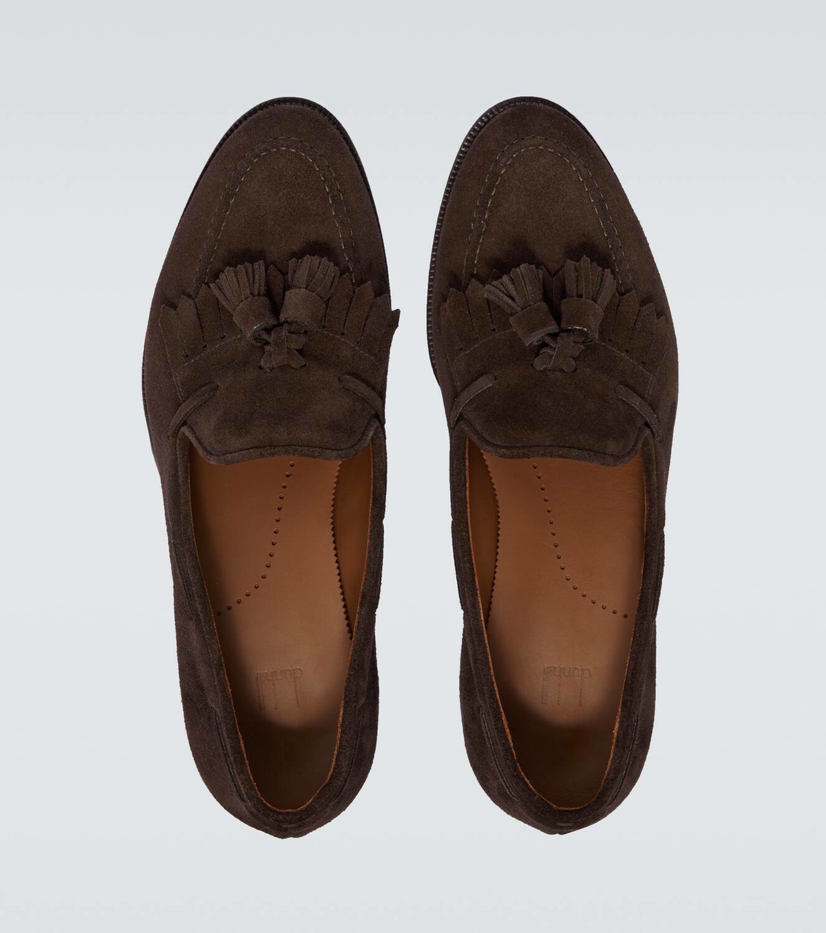 Dunhill Suede loafers