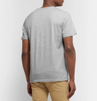 NN07 - Mélange Pima Cotton-Jersey T-Shirt - Gray
