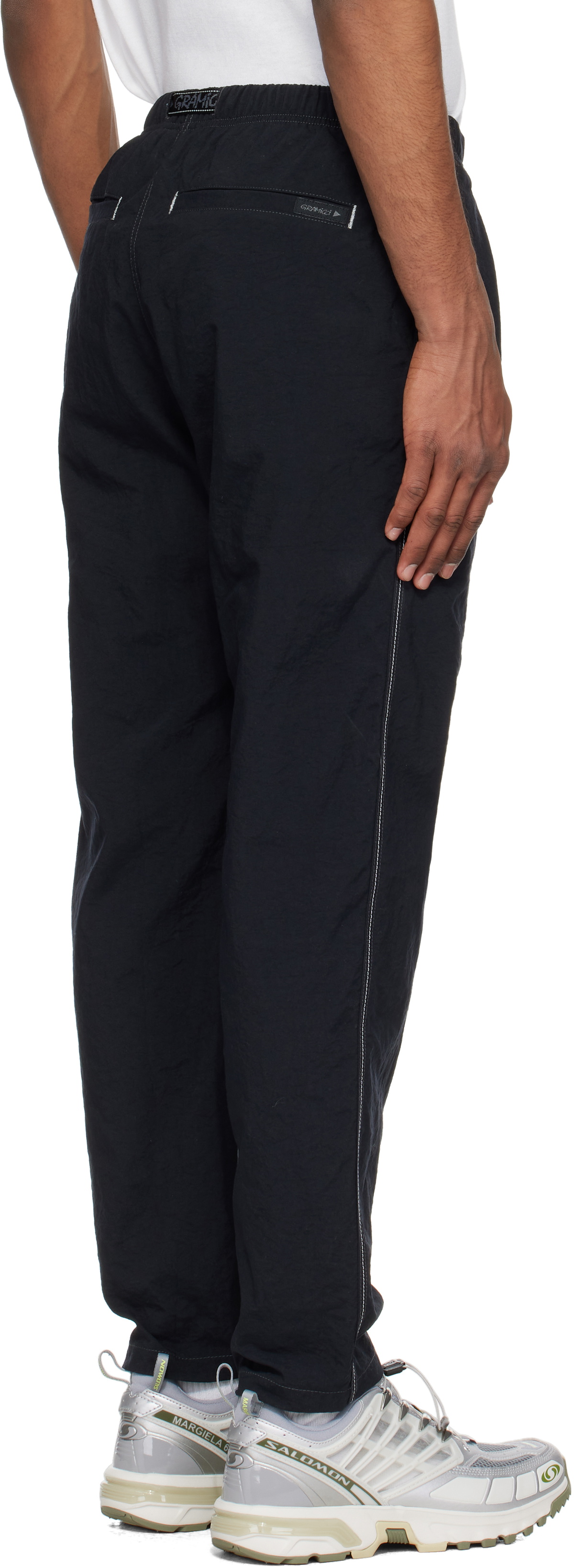 and wander Black Gramicci Edition Nylon Climbing Trousers