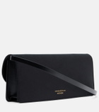 Victoria Beckham Dorian East-West satin clutch