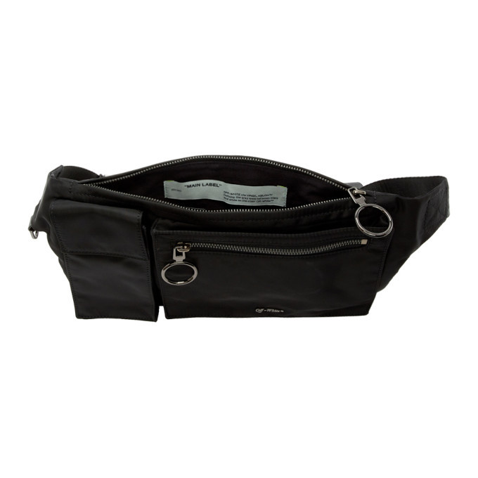 Off-White Black Pockets Fanny Pack Off-White