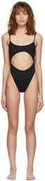 ANDREADĀMO SSENSE Exclusive Black Cut-Out Swimsuit