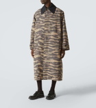 Jil Sander Camouflage car coat