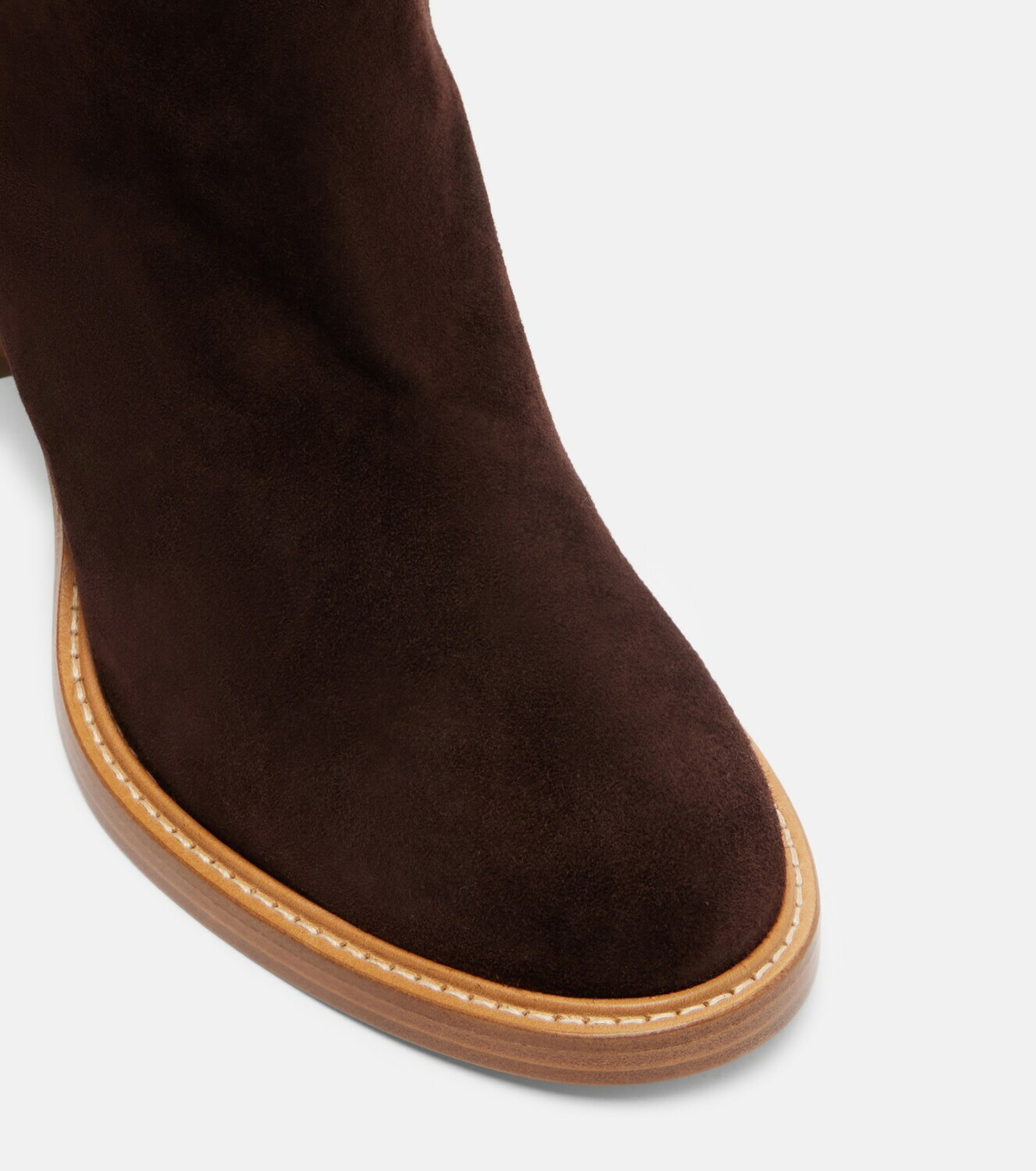 Gabriela Hearst Bocca suede knee-high boots