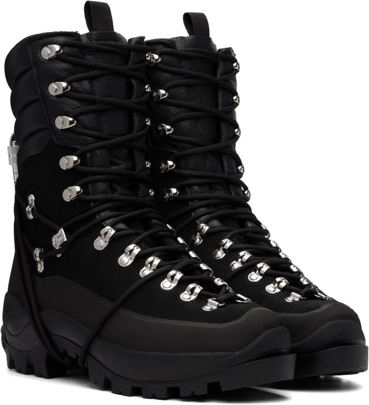 HELIOT EMIL Black Tall Hiking Boots