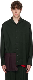 kolor Green Belt Loop Shirt