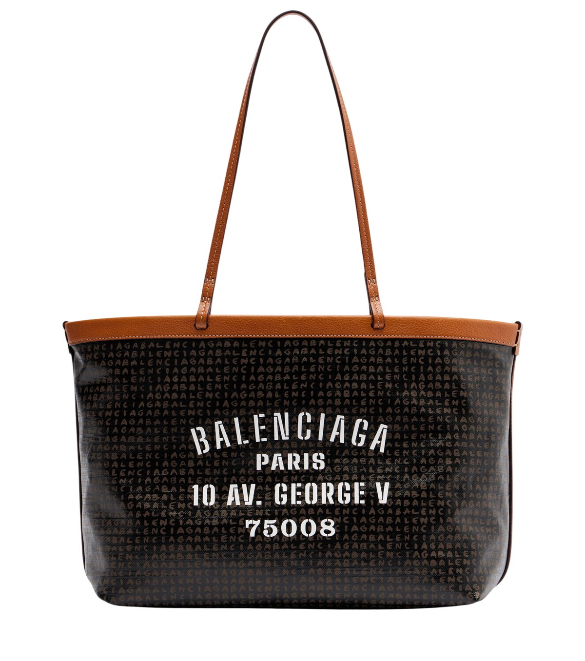 バッグ Balenciaga Hardware bag Black denim Balenciaga - Hardware Medium denim tote bag Balenciaga