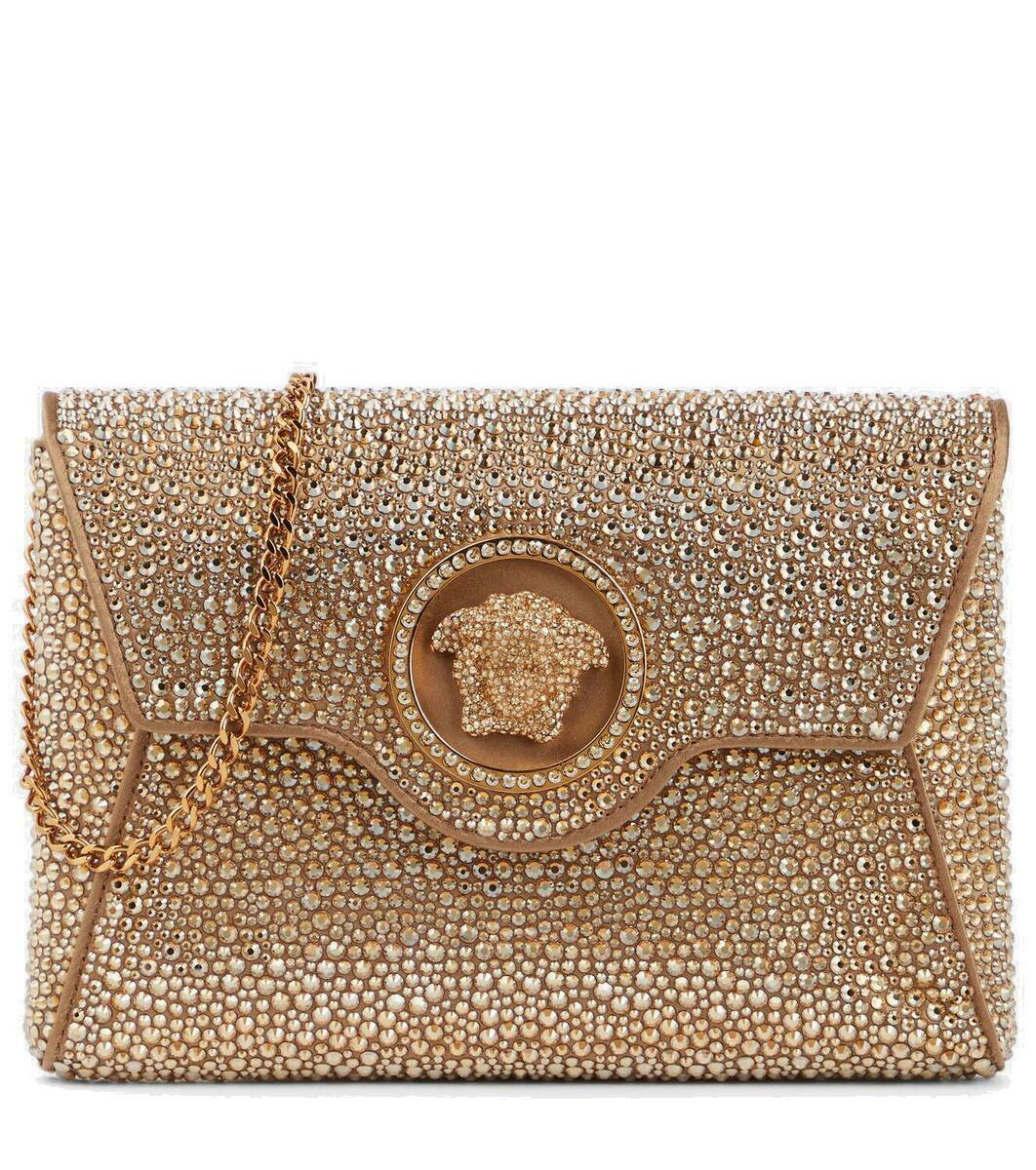 Versace Medusa Mini embellished shoulder bag Versace