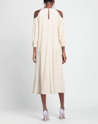 Peserico Womens Midi dress Cream