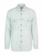 Dries Van Noten Mens Shirt Light in Green